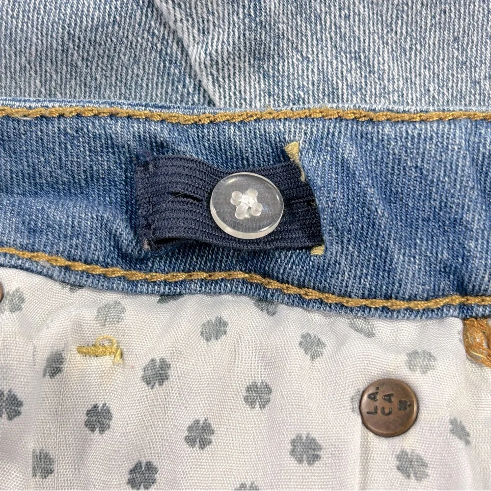 Lucky Brand Zoe Distressed Skinny Jeans Size 14 Big Girls